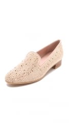 Stuart Weitzman Slipbeads Studded Loafers at Shopbop