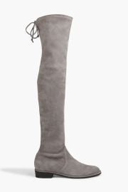 Stuart Weitzman Suede Over The Knee Boots at The Outnet