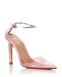 Stuart Weitzman Womens Stuart Glam 100 Strap Pumps   Bloomingdales at Bloomingdales