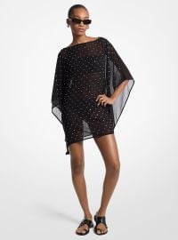 Studded Chiffon Caftan byMICHAEL Michael Kors at Michael Kors