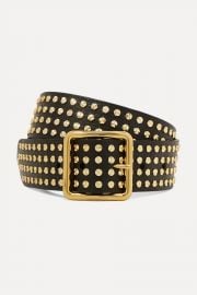 Studded Leather Belt by Alexander McQueen at Net A Porter