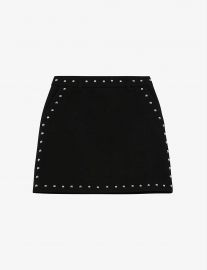 Studded Mini Skirt by The Kooples at Selfridges