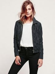 Studded Moto Jacket at Free People