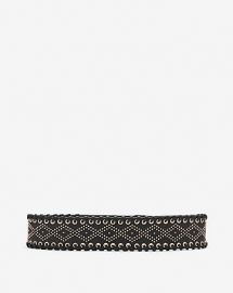 Studded Whipstitch Belt at Express