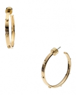 Studded hoop earrings at Cusp