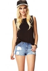 Studded trim tank at Forever 21