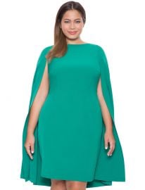 Studio Cape Dress at Eloquii