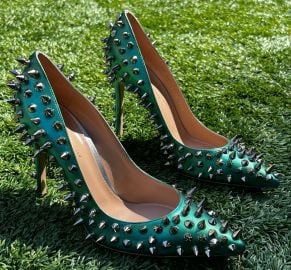 Studmuffin NYC Customized Gianvito Rossi Pumps at Instagram