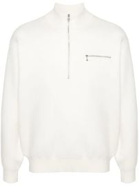 Stussy Falf zip mock neck jumper at Farfetch