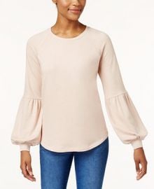 Style   Co Bishop-Sleeve Sweatshirt  Created for Macy s Women -  Tops - Macy s at Macys