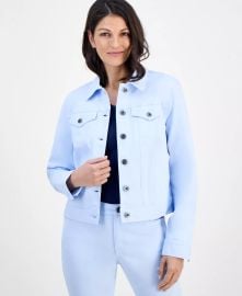 Style C Classic Denim Jacket in Rain Song at Macys