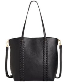 Style amp Co Whip-Stitch Medium Tote Bag Exclusively Macy39s - Macy39s at Macys