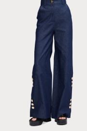 Stylish Wide-Leg High-Waisted Jeans Blue Julia Allert at Julia Allert