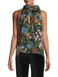 Sudie Floral Halter Top by Alice  Olivia at Gilt