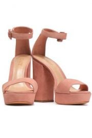 Suede Ankle Strap Sandals by Schutz at The Outnet