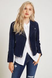 Suede Moto Jacket at Bcbgeneration