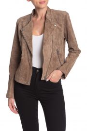 Suede Moto Jacket at Nordstrom Rack