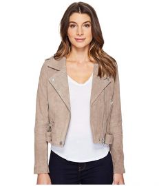 Suede Moto Jacket by BlankNYC at Zappos