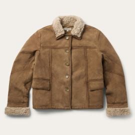 Suede Shearling Jacket Stetson at Stetson