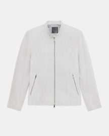 Suede Wynmore Moto Jacket at Theory