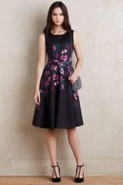 Sugared Rose Neoprene Dress at Anthropologie