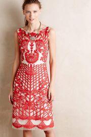 Sugared Ruby Sheath from Anthropologie at Anthropologie