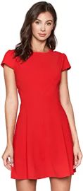 Sugarlips Women39s Bueno Short Sleeve Shift Dress Tomato RED X-Small at  Womens Clothing store at Amazon