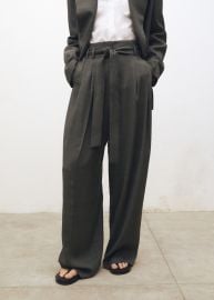 Suit trousers with belt clips - Women MANGO USA at Mango