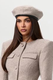 Suited Print Beret Naked Wardrobe at Naked Wardrobe