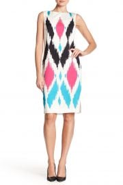 Sultana Ikat Print Stretch Dress at Nordstrom Rack