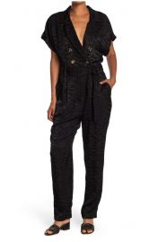 Summer Boss Double Breasted Satin Jumpsuit at Nordstrom Rack