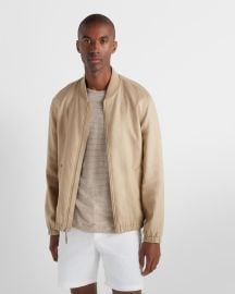 Summer Linen Bomber at Club Monaco