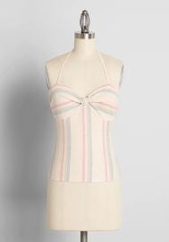 Sun-Drenched Sweetness Halter Top at ModCloth