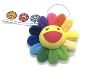 Sun Flower Plush Brooch by Takashi Murakami at Amazon