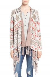 Sun and Shadow Blanket Cardigan at Nordstrom