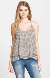 Sun andamp Shadow Double Layer Halter Top at Nordstrom