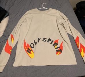 Sunday Service Holy Spirit Long Sleeve Tee by Kanye West at Grailed