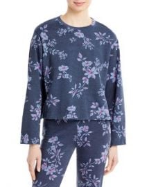 Sundry Dark Floral Sweatshirt   Bloomingdales at Bloomingdales