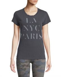 Sundry LA NYC PARIS Crewneck Boy Tee at Neiman Marcus