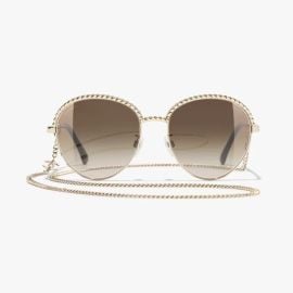 Sunglasses Pantos Sunglasses metal Fashion CHANEL at Chanel