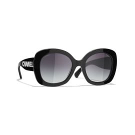 Sunglasses Square Sunglasses Acetate  Strass  Fashion at CHANEL