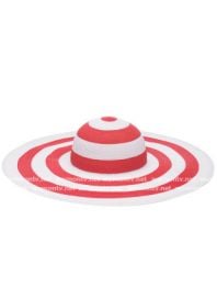 Sunny Stripe Woven Wide Brim Sun Hat at Nordstrom