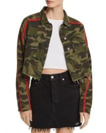 Sunset  amp  Spring Sunset   Spring Camo Cropped Denim Jacket - 100  Exclusive  Women - Bloomingdale s at Bloomingdales