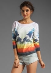 Sunset beach pullover by Chaser at Revolve