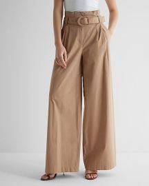 Super High Waisted Belted Pants at Express