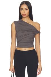 Superdown Alessia Top In Grey at Revolve