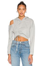 Superdown Kyla Ruched Sweatshirt at Revolve