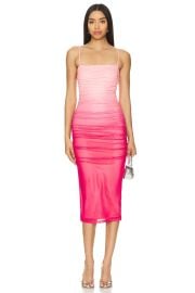 Superdown Lauryn Midi Dress In Pink Ombre at Revolve