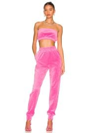 Superdown Penelope Velour Pant Set superdown at Superdown