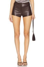 Superdown Priya Hot Short In Brown at Revolve
